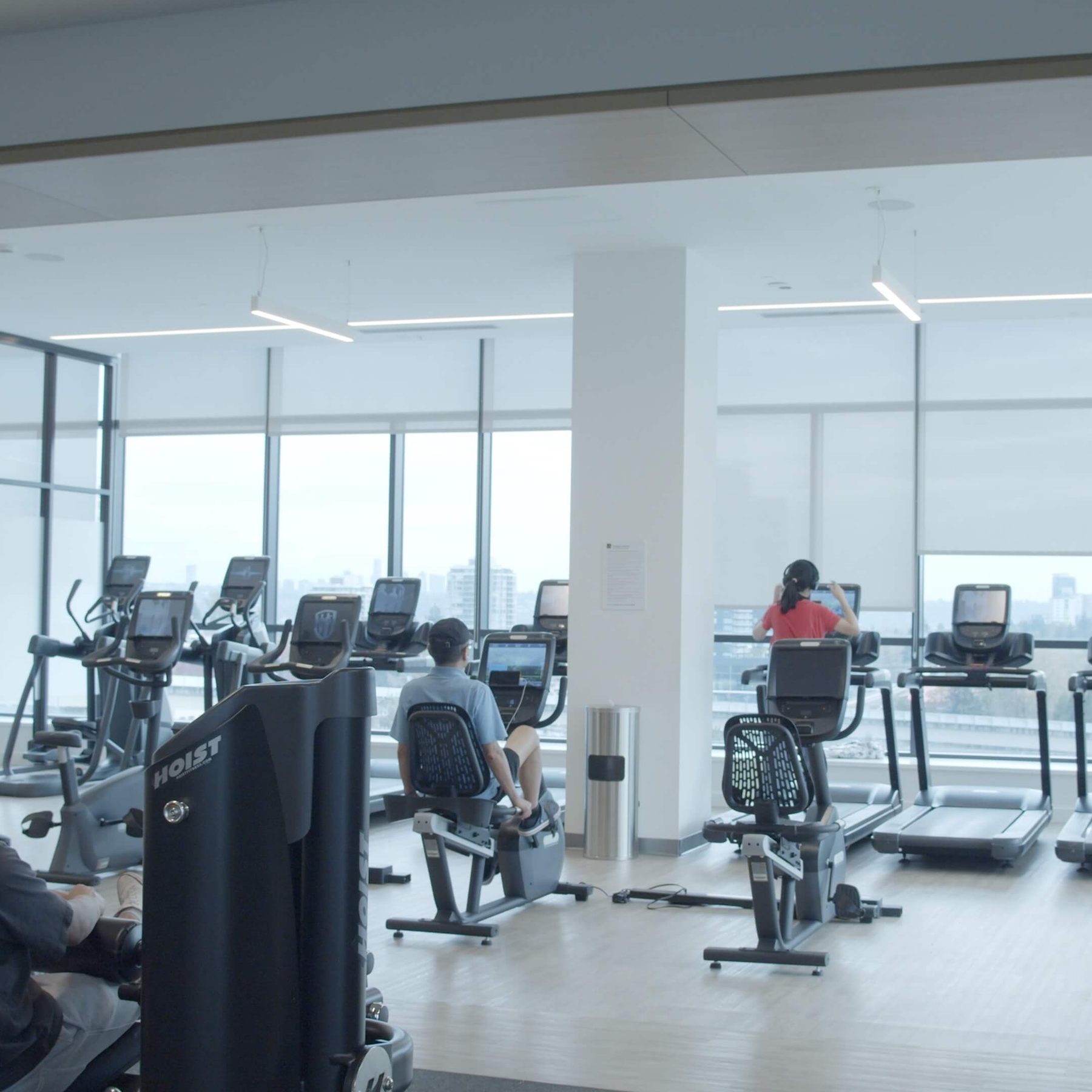 The City of Lougheed gym